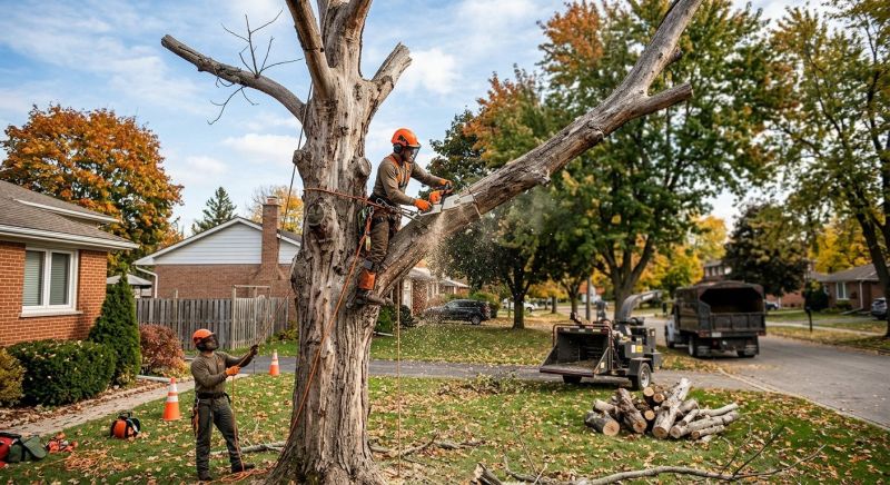 Fallen Tree Removal in Doylestown, PA